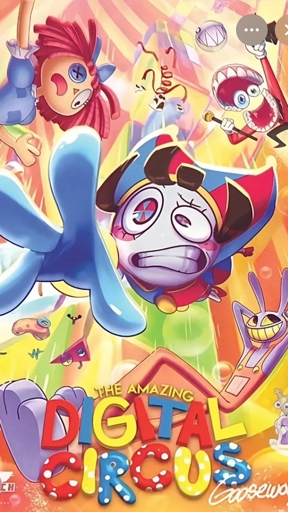 ai character: TADC but animals background