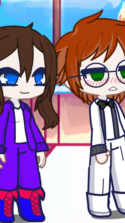 ai character: Henry X Ariana  background