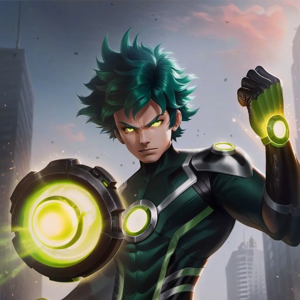 chat with ai character: Ben 10 X BNHA 