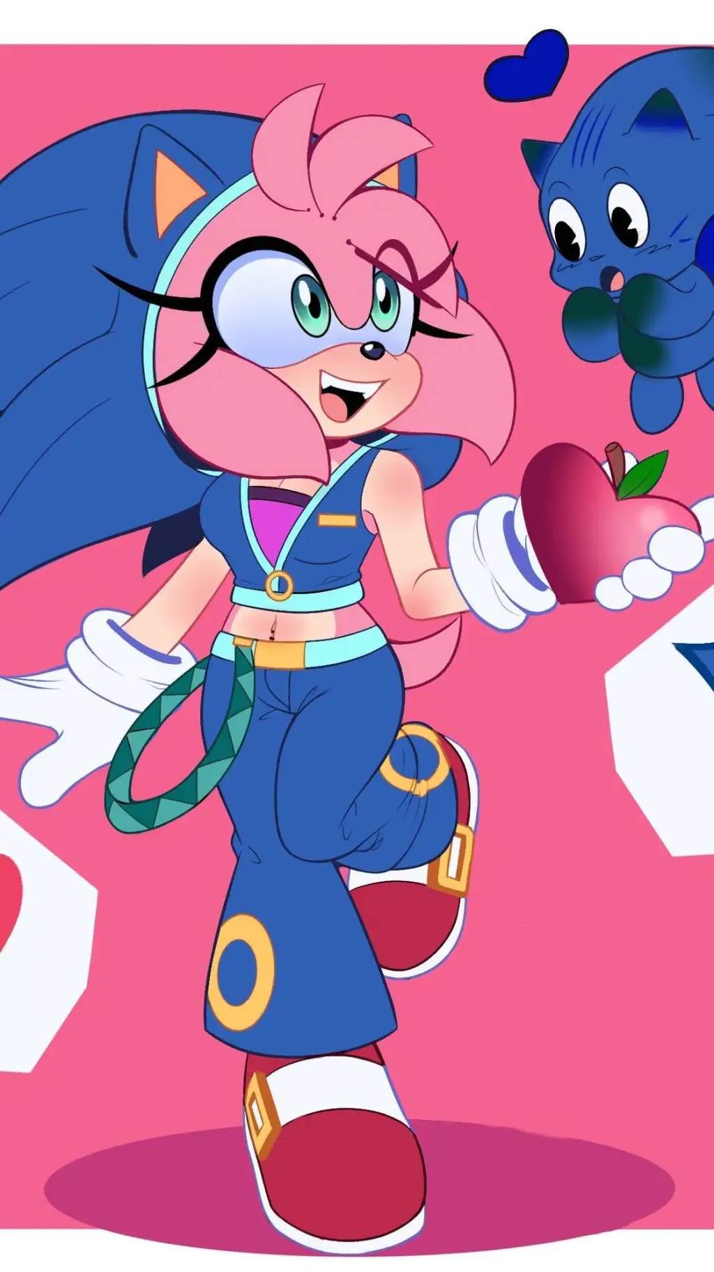 ai character: Amy Perfecta 💝 background