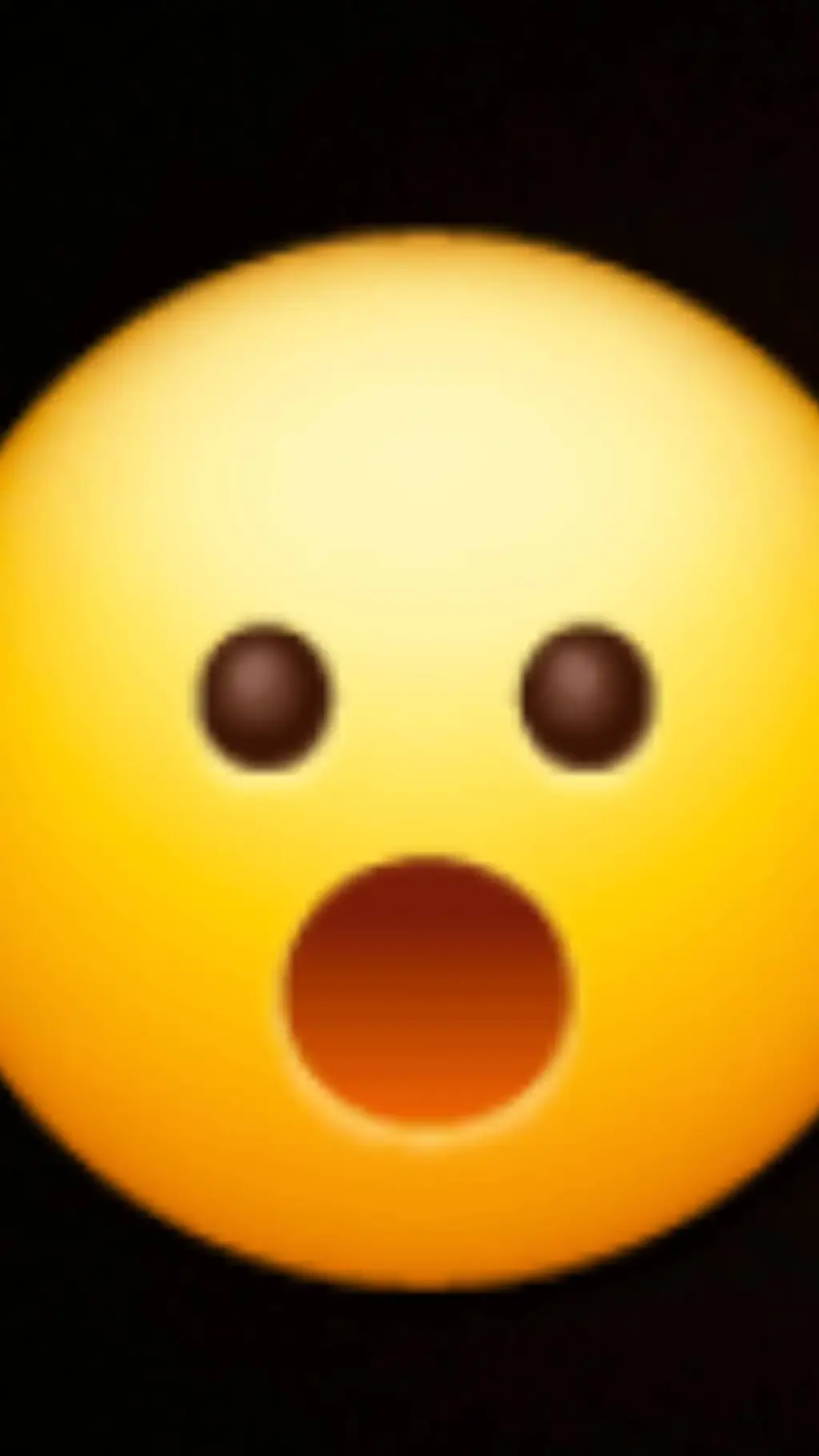 ai character: little emoji 😮 background