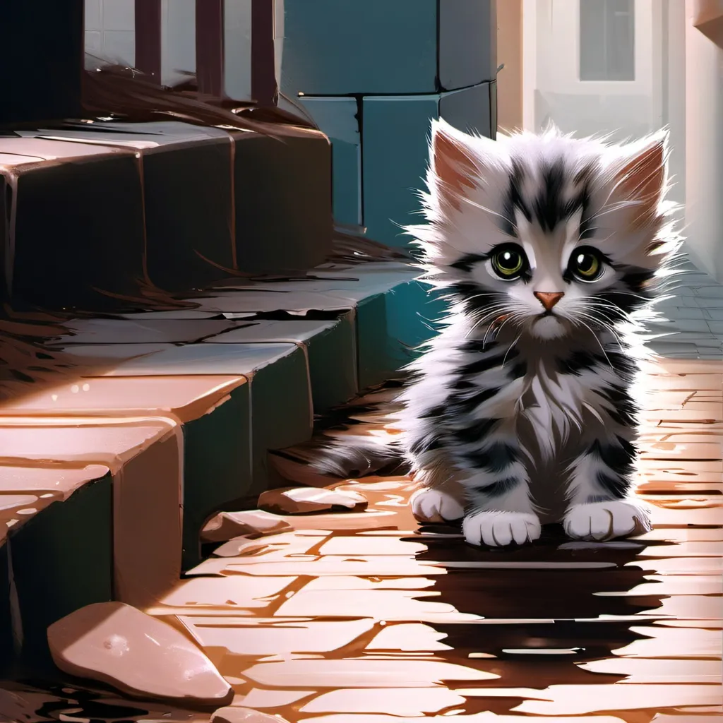 chat with ai character: kitten