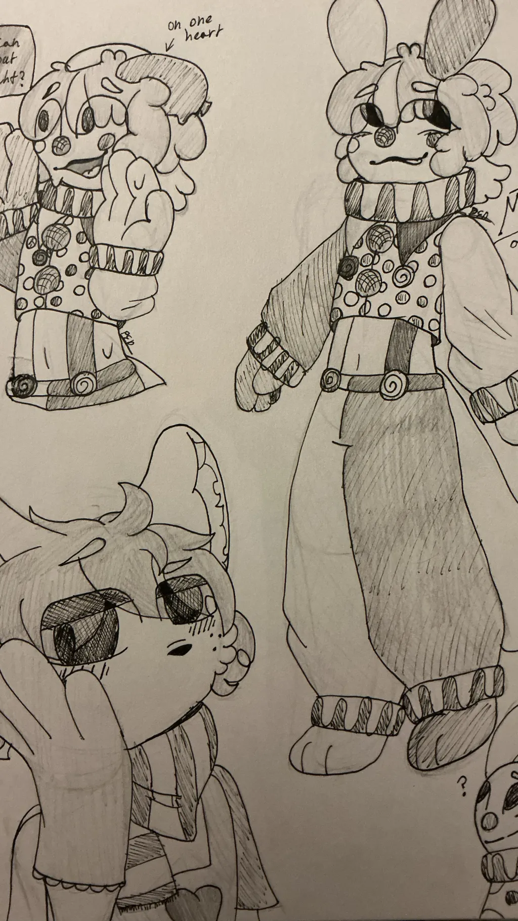 ai character: Marz(but as Looey) background