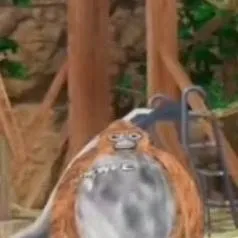 chat with ai character: Fat monkey 