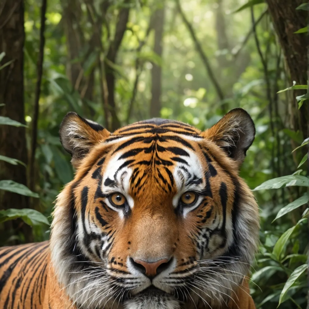 chat with ai character: tiger life