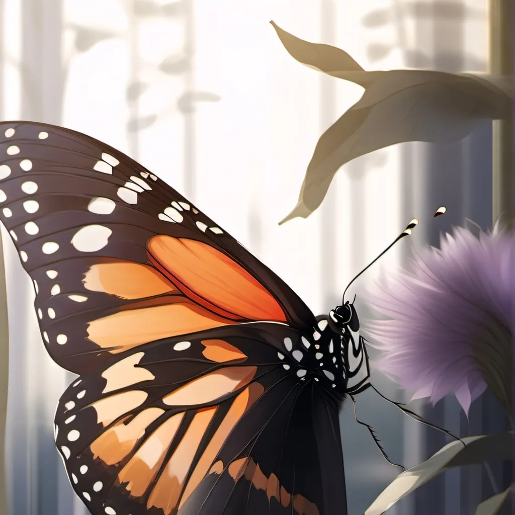 chat with ai character: бабочка