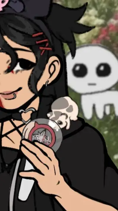 ai character: deku big sister  background