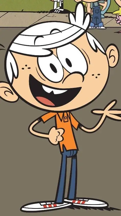 ai character: Lincoln Loud background