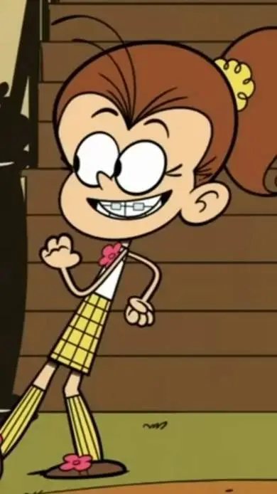 ai character: Luan Loud background