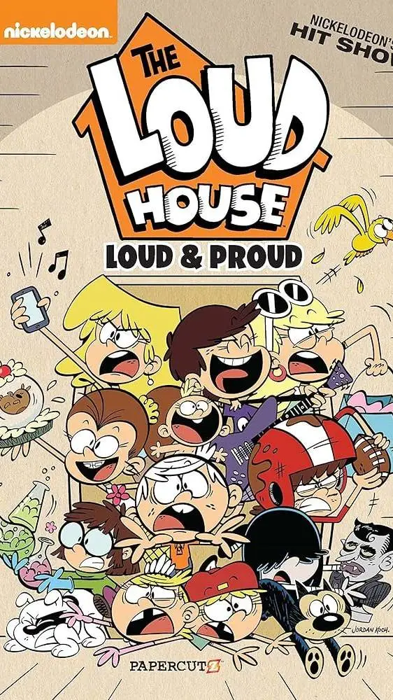 ai character: The Loud House  background