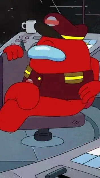 ai character: Capitan Red background