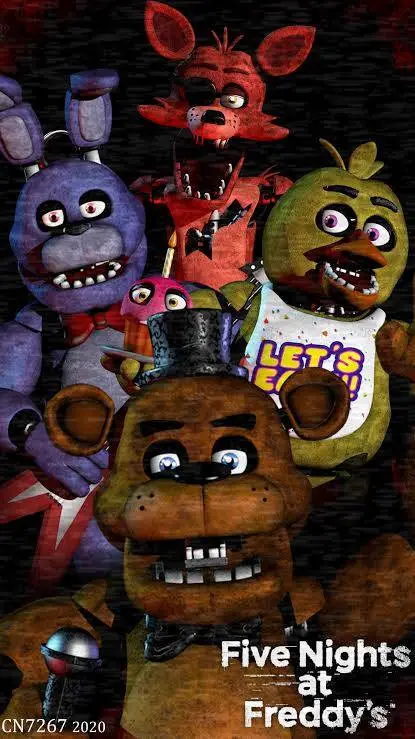 ai character: FNAF Animatronics background