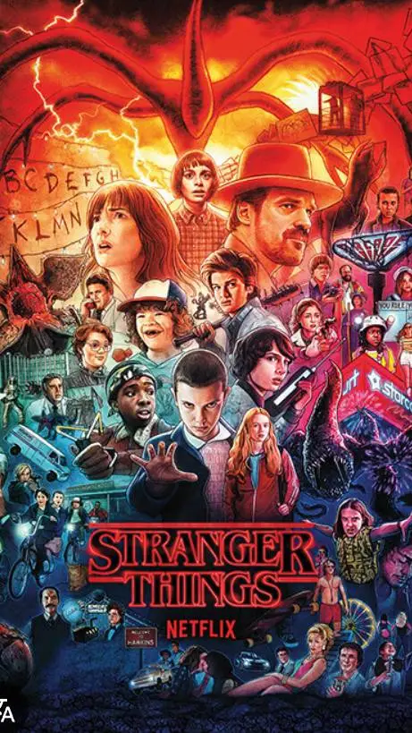 ai character: stranger things  background