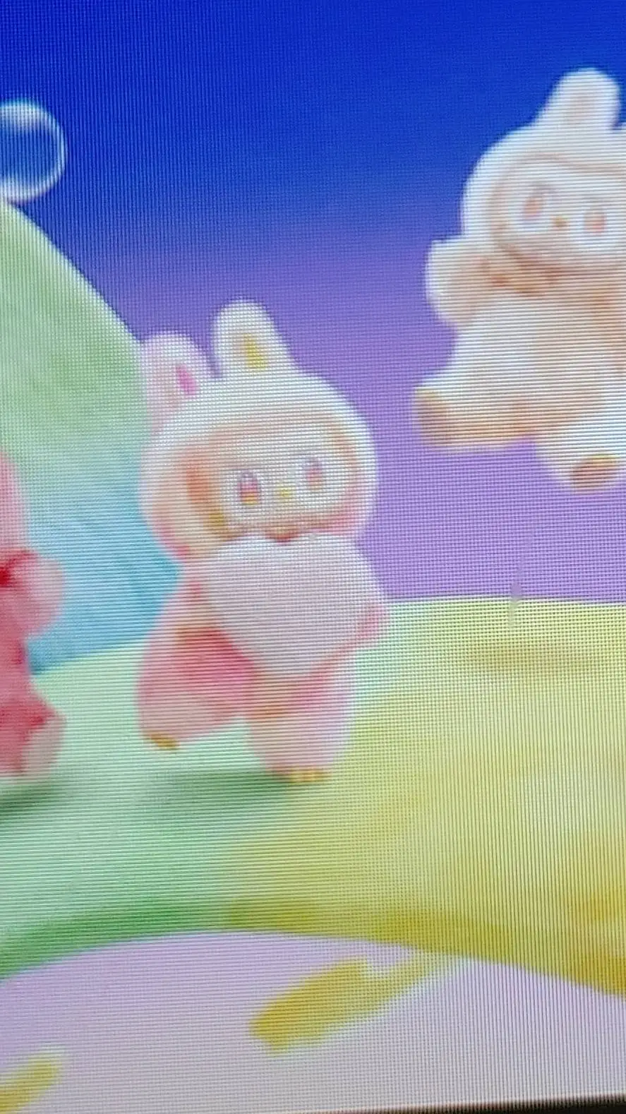 ai character: Labubu  background