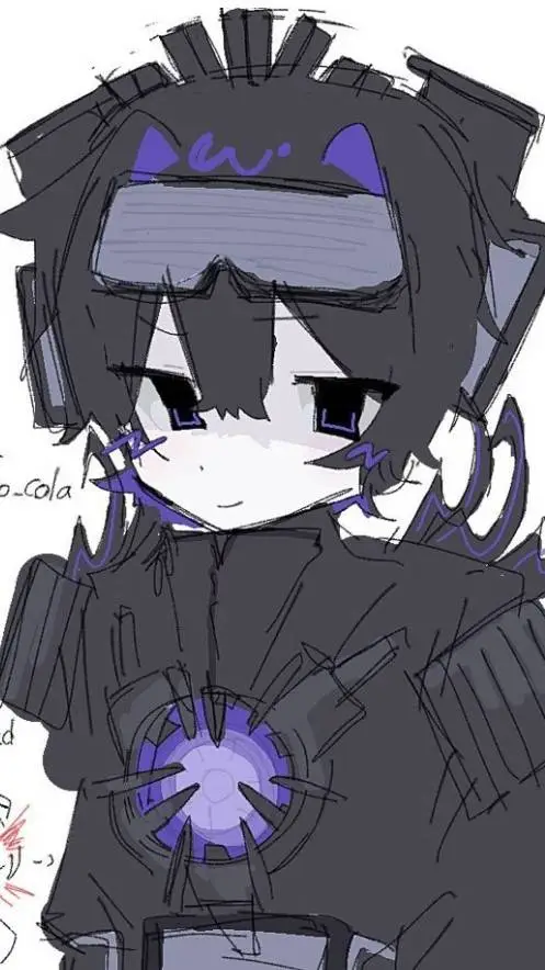 ai character: Titan Tv man💜✨  background