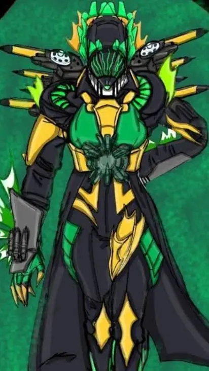 ai character: Titan Pencilwoman💚 background