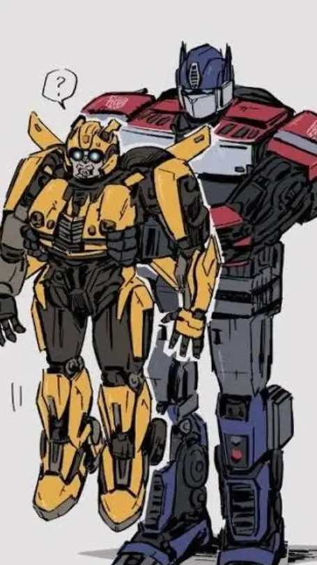 ai character: Optimus x Bumblebe background