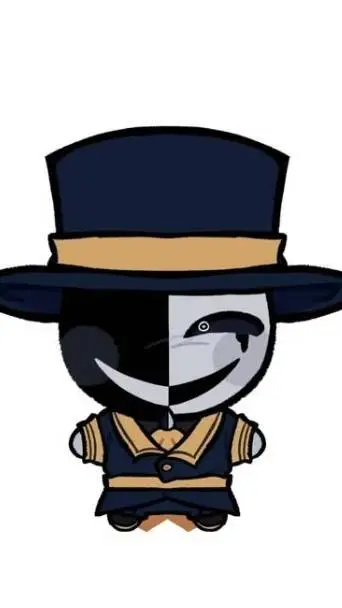 ai character: Tiket Taker//💙✨ background