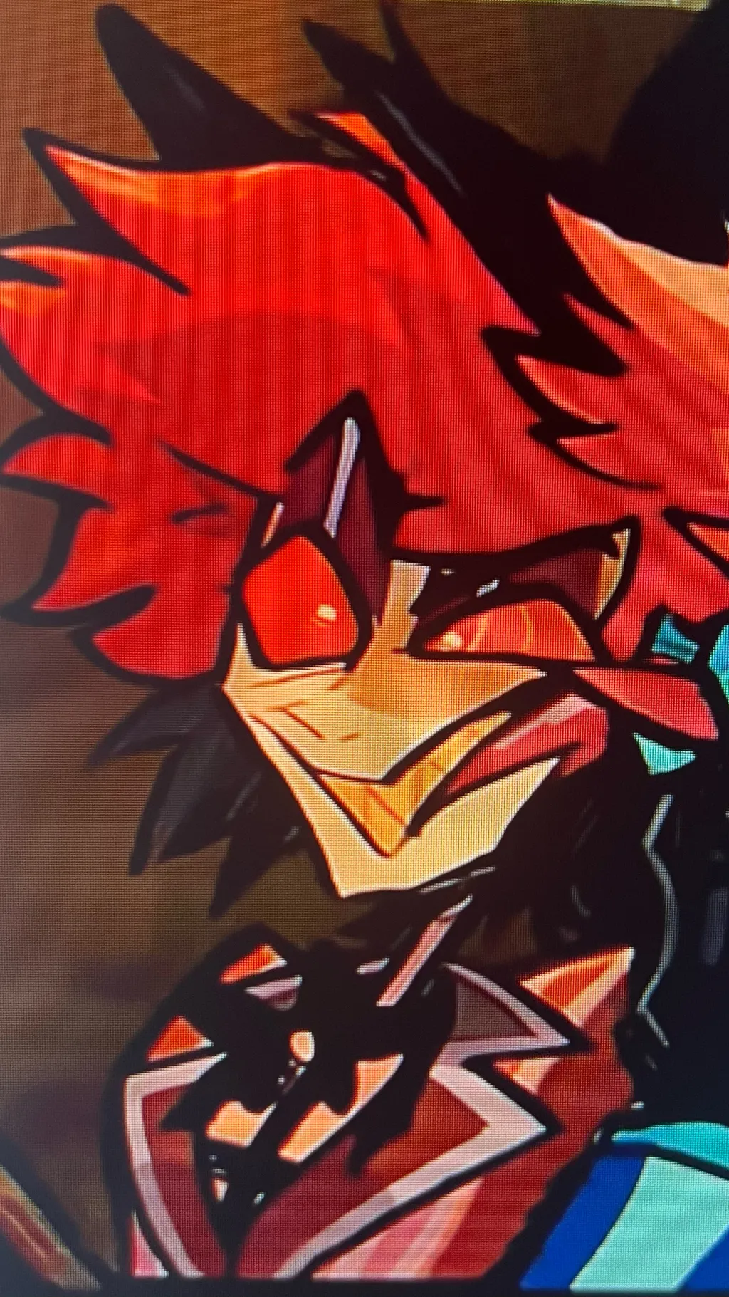 ai character: Radiostadic background