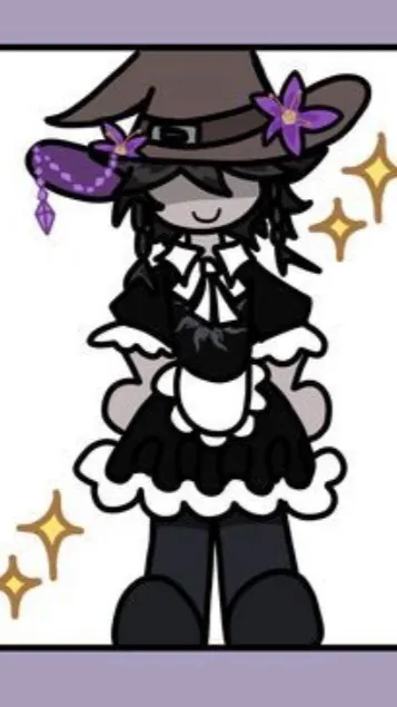 ai character: 💓azure💓 background