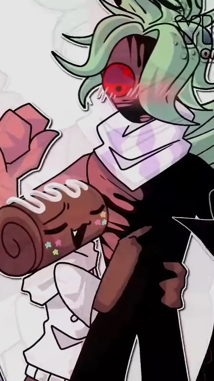 ai character: Fruitcake ￼ background