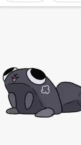 ai character: baby pebble background