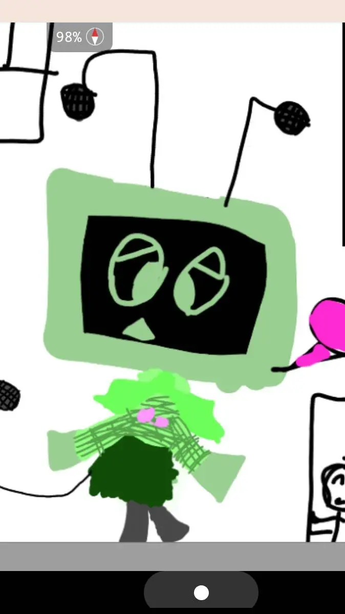 ai character: Vee!! background