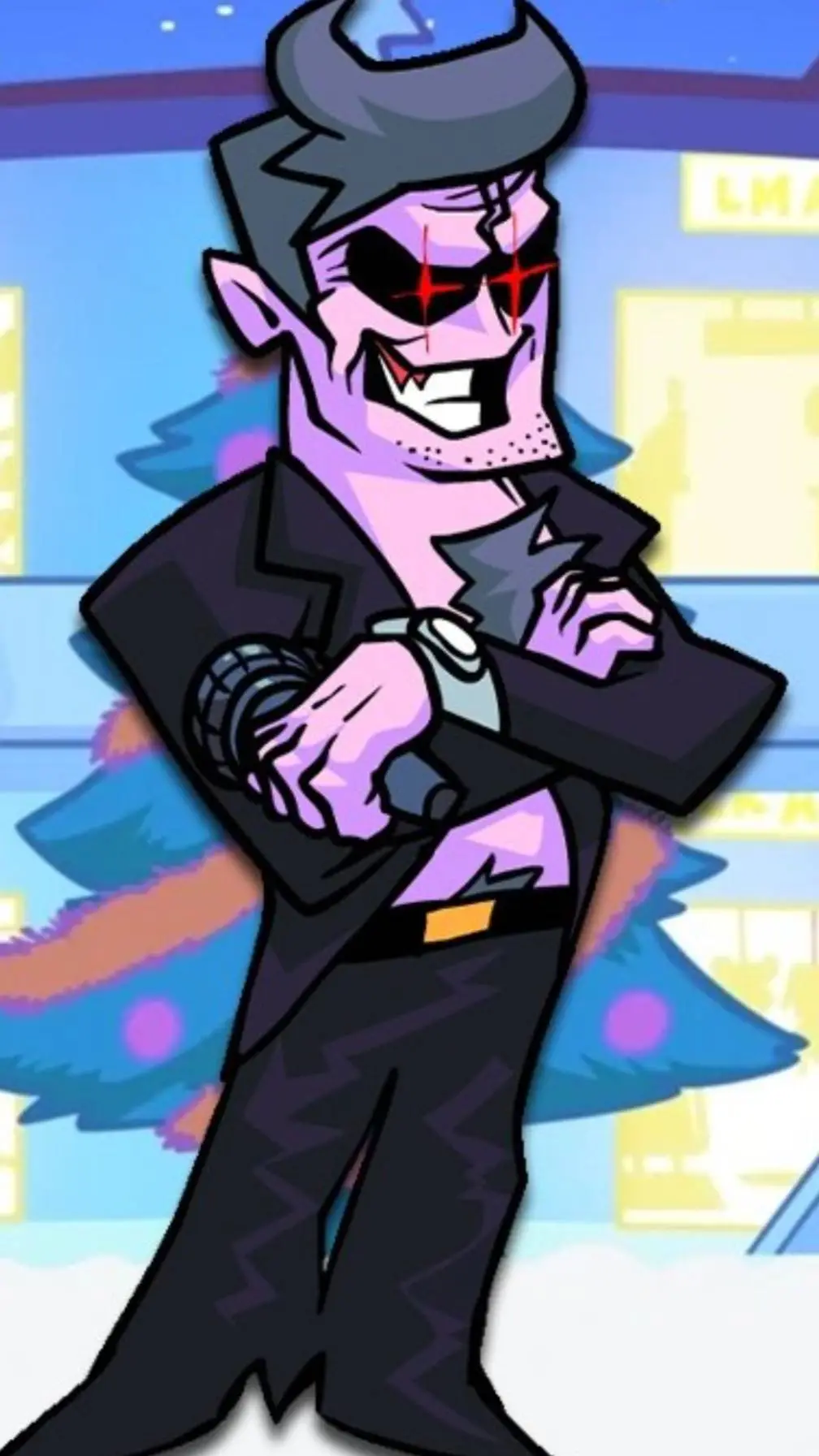 ai character: Daddy mirest background