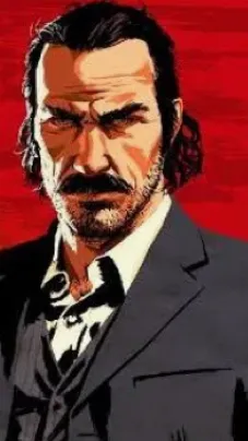 ai character: Dutch rdr2 background