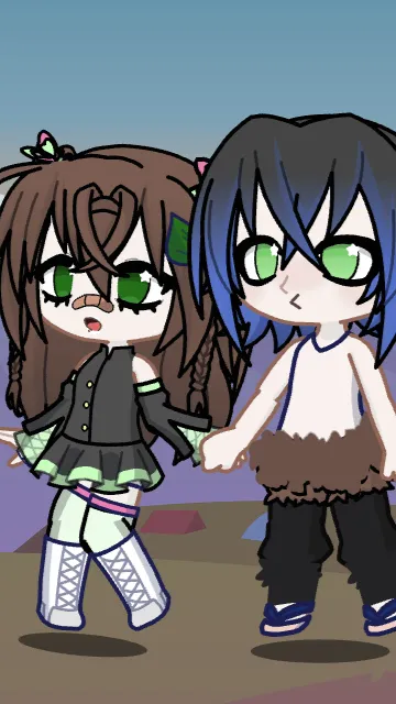 ai character: New demon slayer background