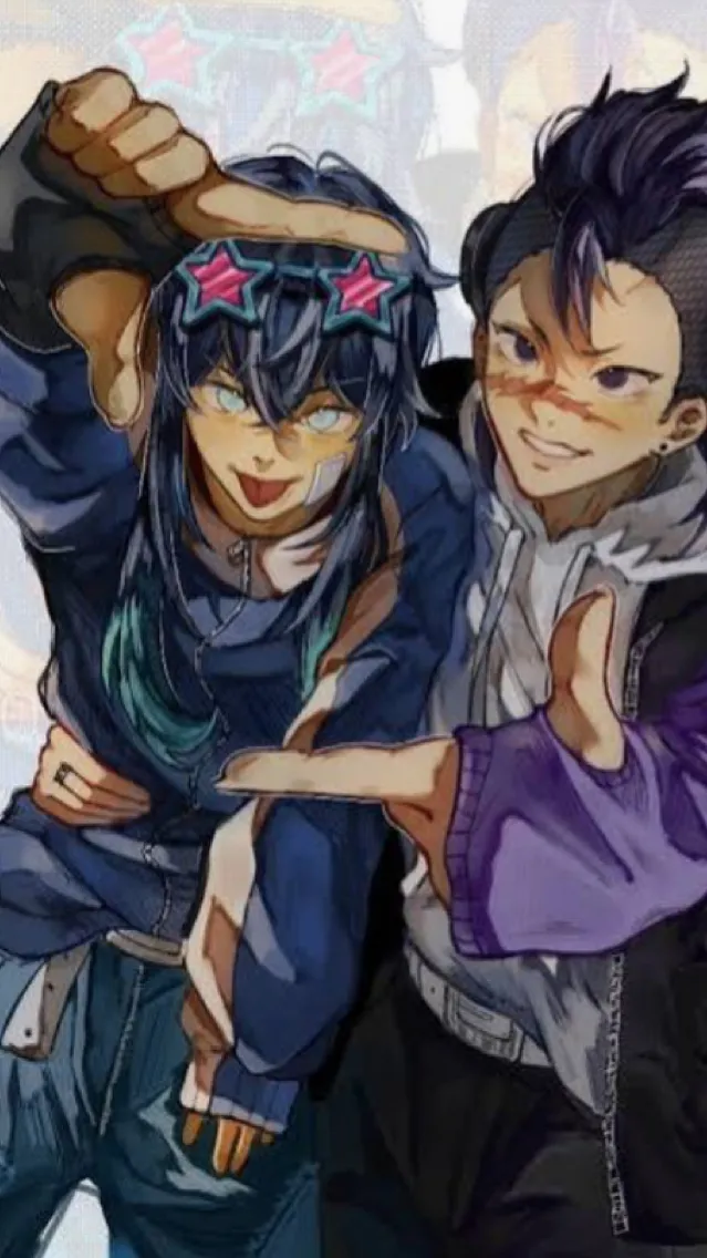 ai character: Genmui highschool background