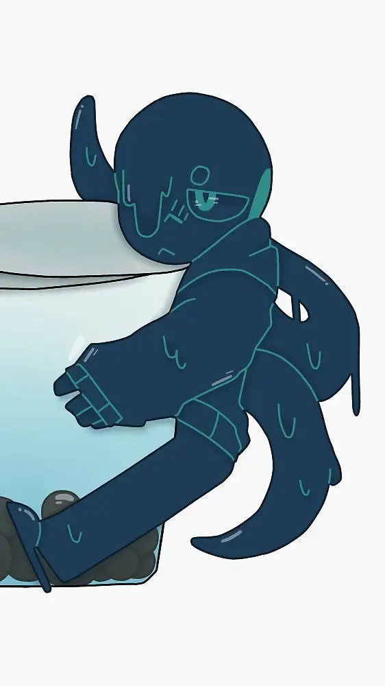 ai character: Nightmare Sans background