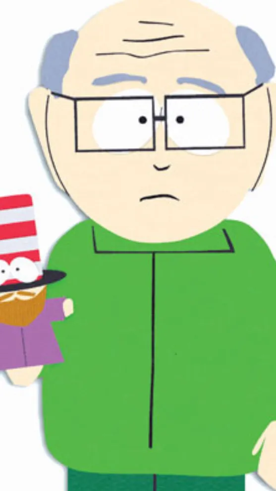 ai character: Mr Garrison  background