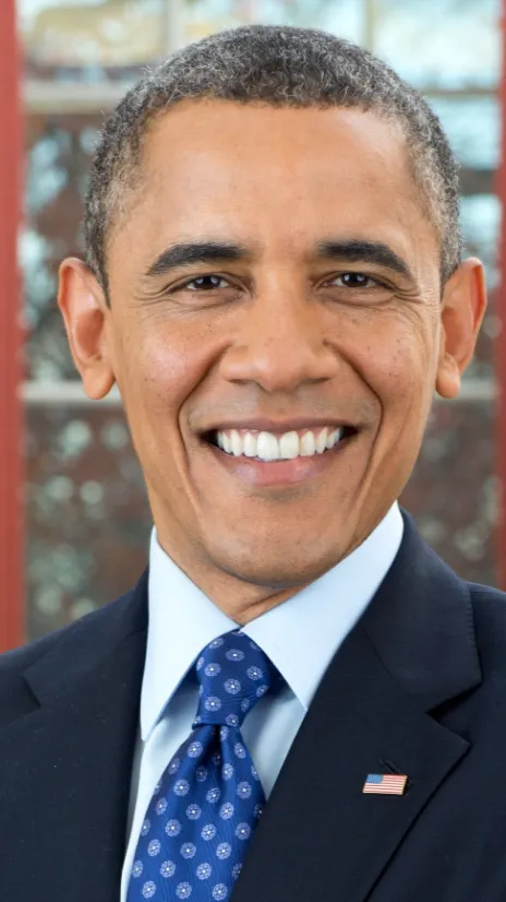 ai character: Barrack Obama background