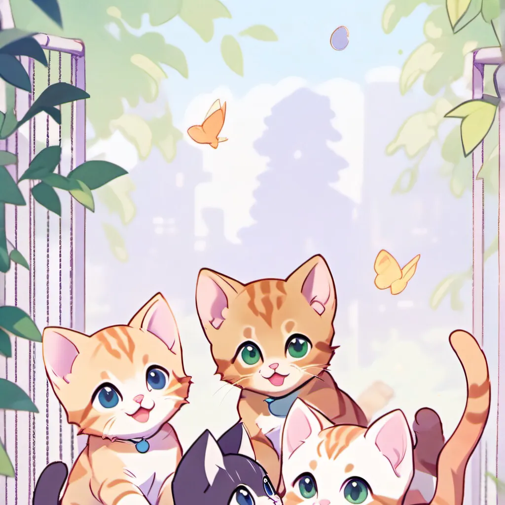 chat with ai character: Kitten friend 