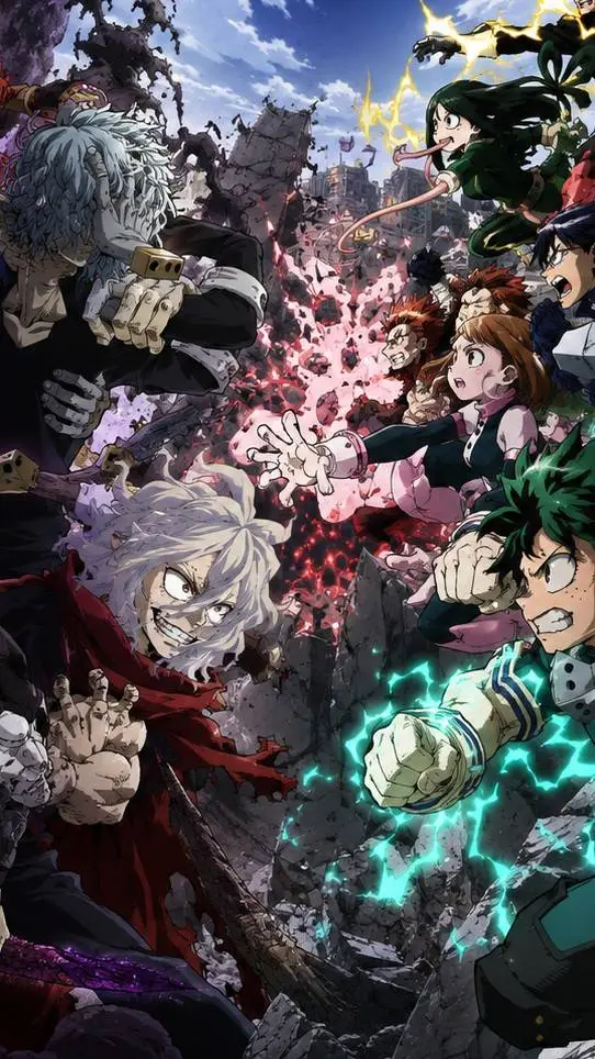 ai character: pelea mha background