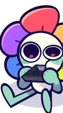 ai character: dandy world background