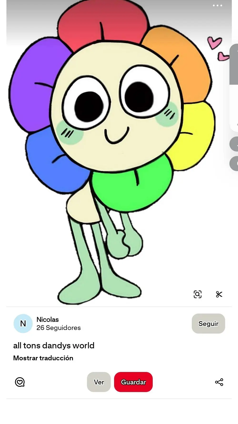 ai character: dandy's world :3 background