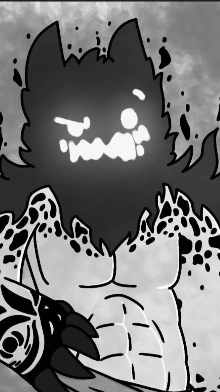 ai character: gato titan mitico background