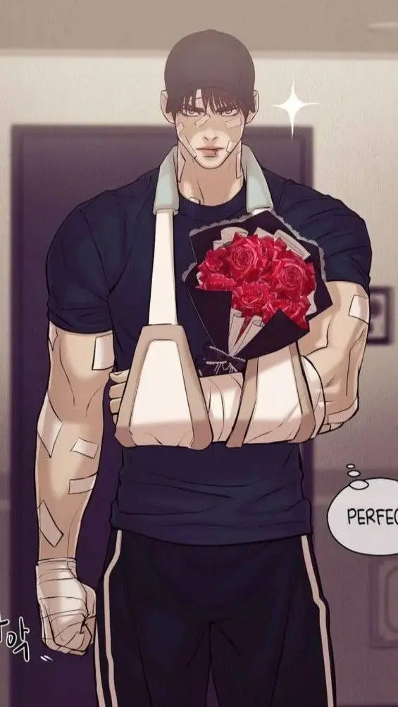 ai character: Kang doosik  background