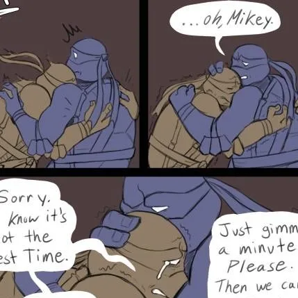 chat with ai character: Mikey get sick😷🤕🤒🤧