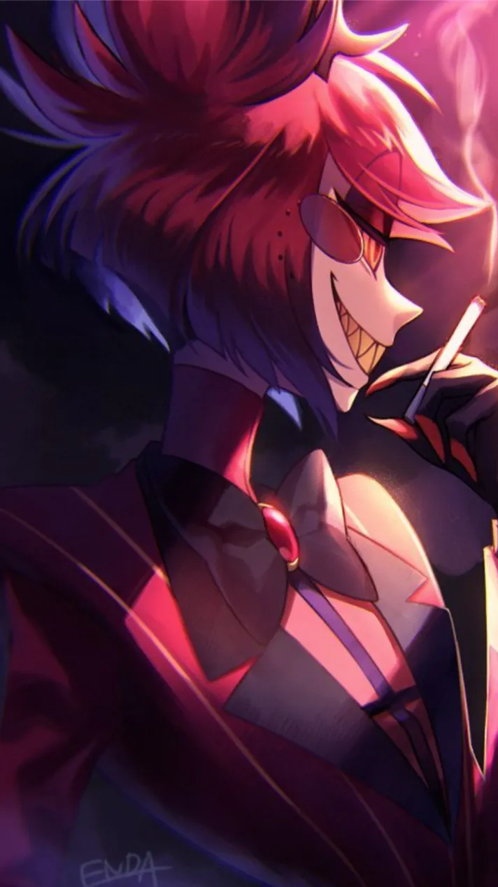 ai character: Alastor x YOU background