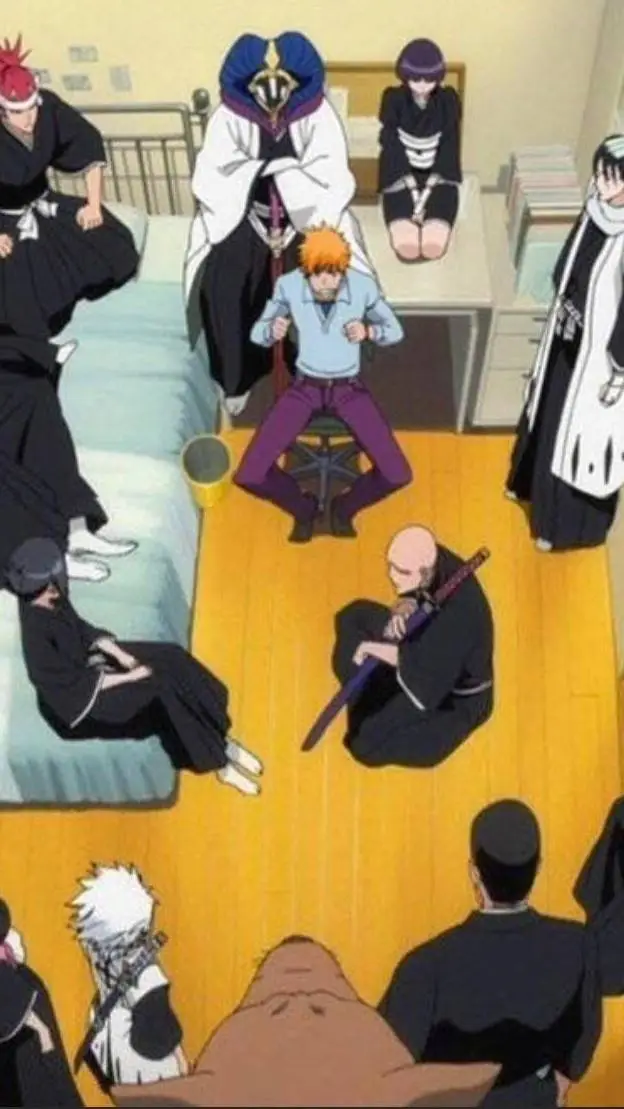 ai character: ichigo's room background