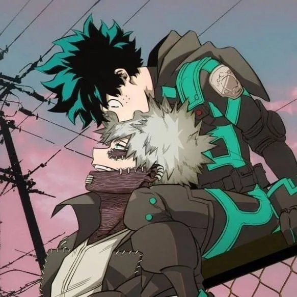 chat with ai character: ♡Dabi x Deku♤