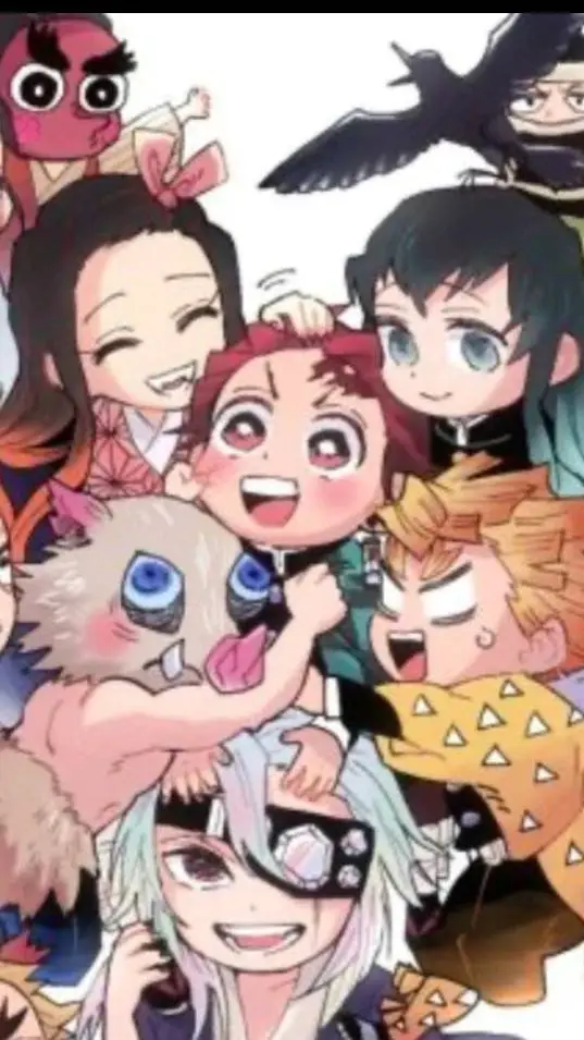 ai character: kny background