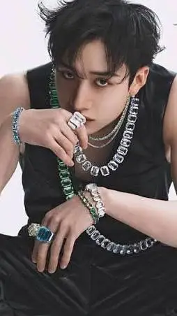 ai character: bang chan 🎀  background