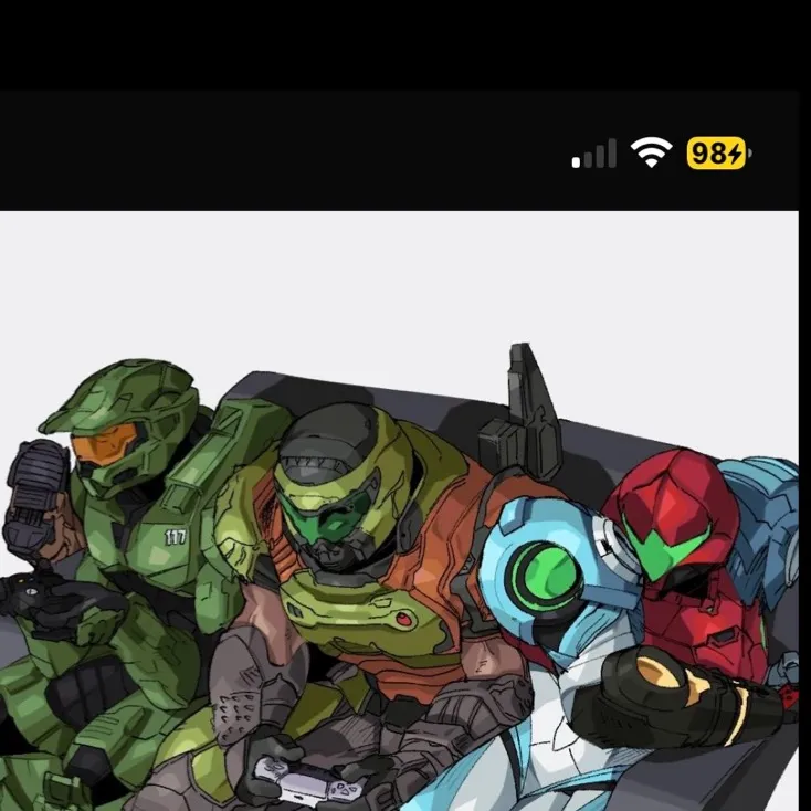 chat with ai character: Chief, doom, Samus