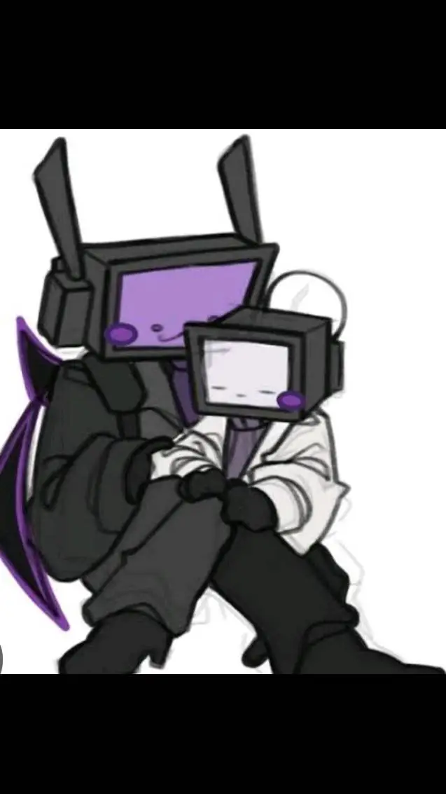 ai character: Shadow TV Man background