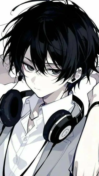 ai character: Mark❤🖤💮 background