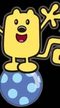 ai character: wubbzy  background